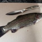 Rainbow through the ice.