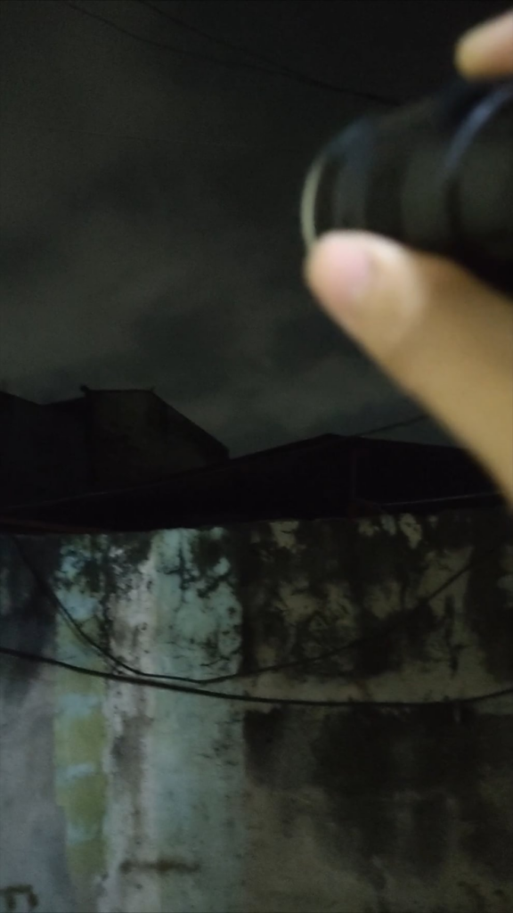 NSS flaslight beams!