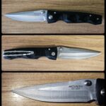 MCUSTA Elite Damascus Black Micarta with SPG2 Core