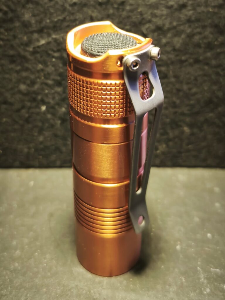 My new hand warmer: Convoy S2+ Shorty ;-)