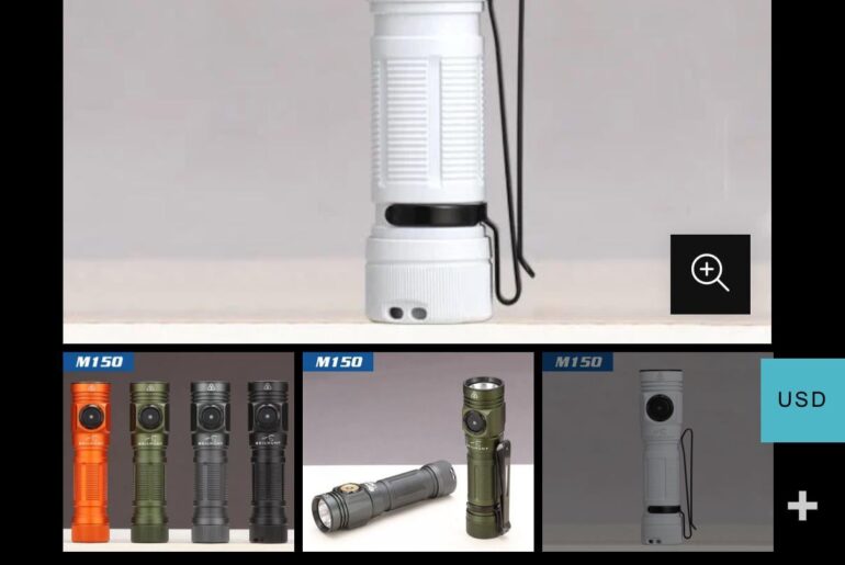 Was the Skilhunt M150 ever actually available to purchase in White?