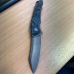 Does anyone know anyone that does scales for a Hawk knives talon? Pic for reference.