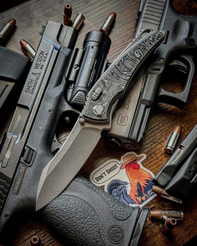 HELLO RAIDER! 👋 (IYKYK) Hawk Knives Talon in Black Dunes CF