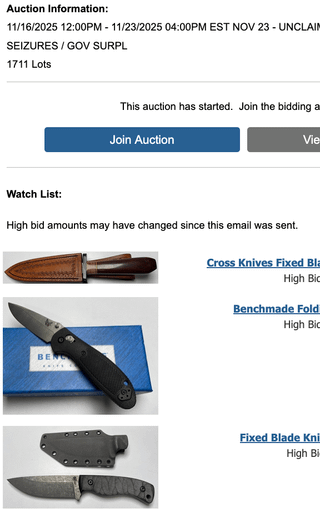 Addressing Misinformation Regarding the Pete Winkler Cross Knife