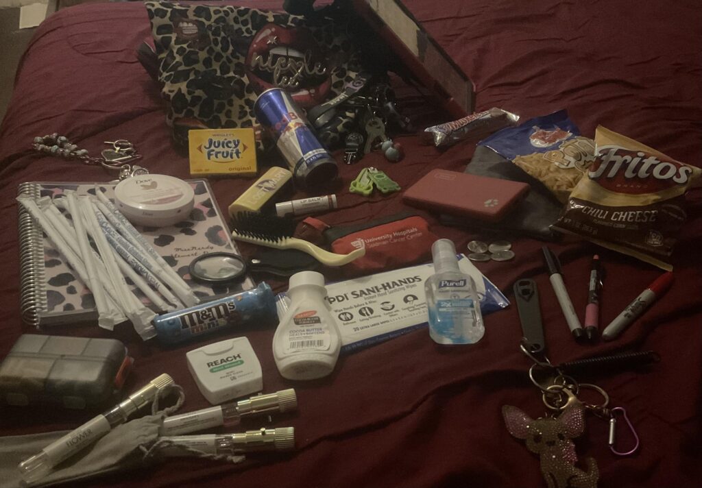 What kind of person I am by what’s in my bag???