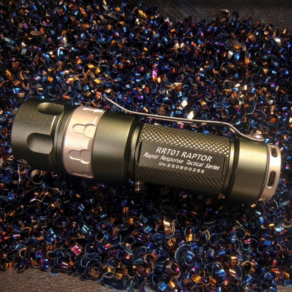JetBeam RRT-01. Rotary control, stepless dimming. XPL 6500K. Such a fun light!
