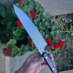 15N20 and black G10 with white liners and brass pins🤙