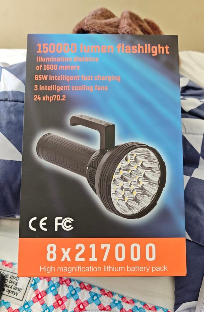 Shuolide SLD24. 2nd word's brightest flashlight that almost nobody's heard of.