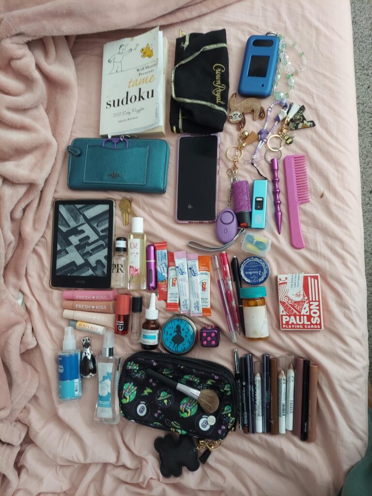I'm switching purses and this is what was in my bag. Do your thing!