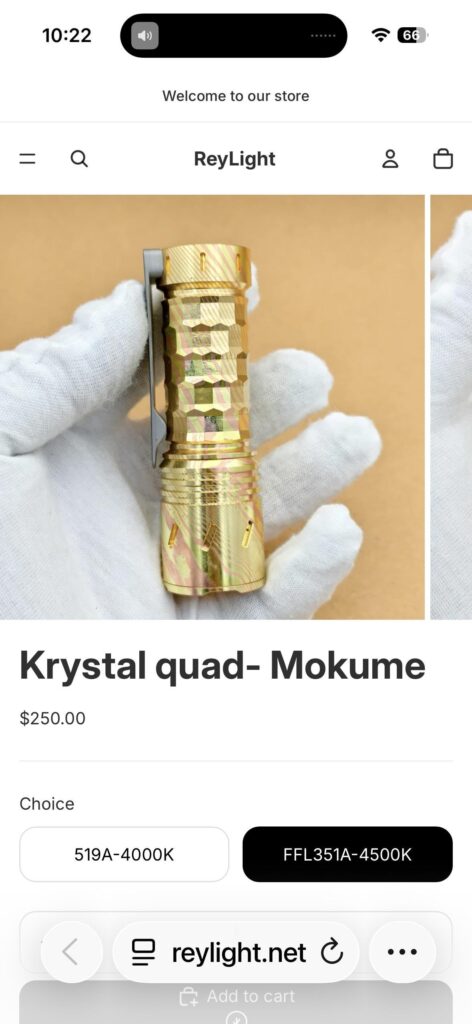 New ReyLights Krystal