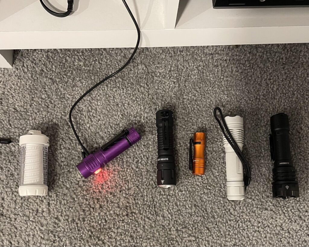 Is anyone else charging up their lights in preparation for this winter storm?
