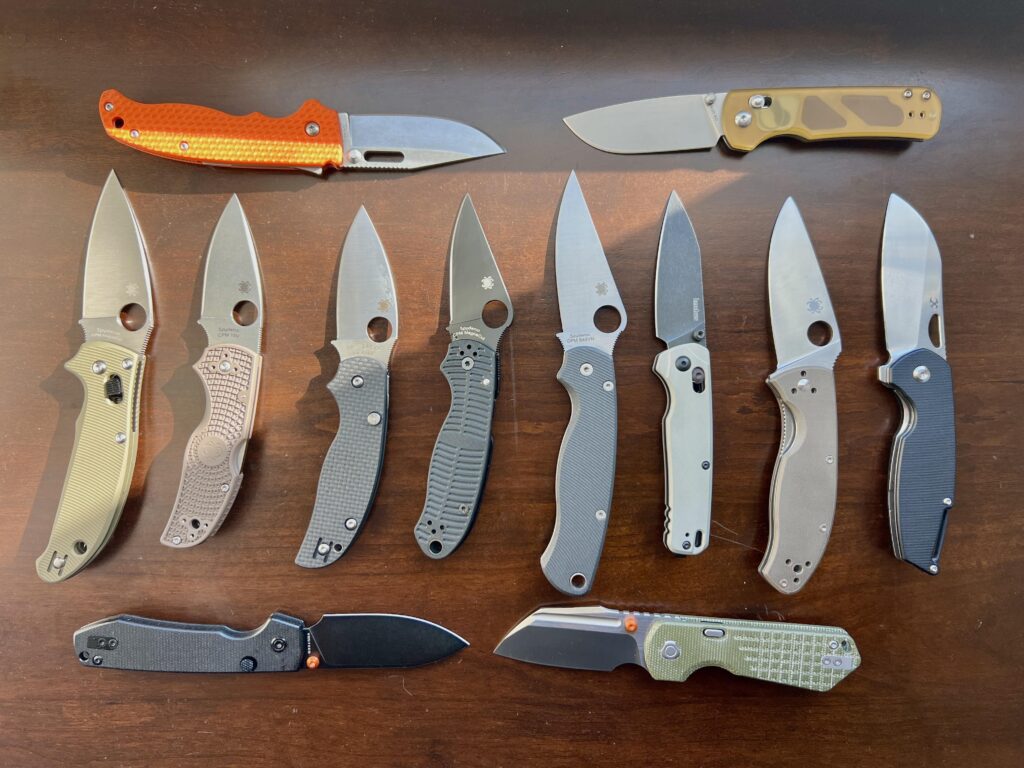 3 months ago didn’t have any knives. My collection so far