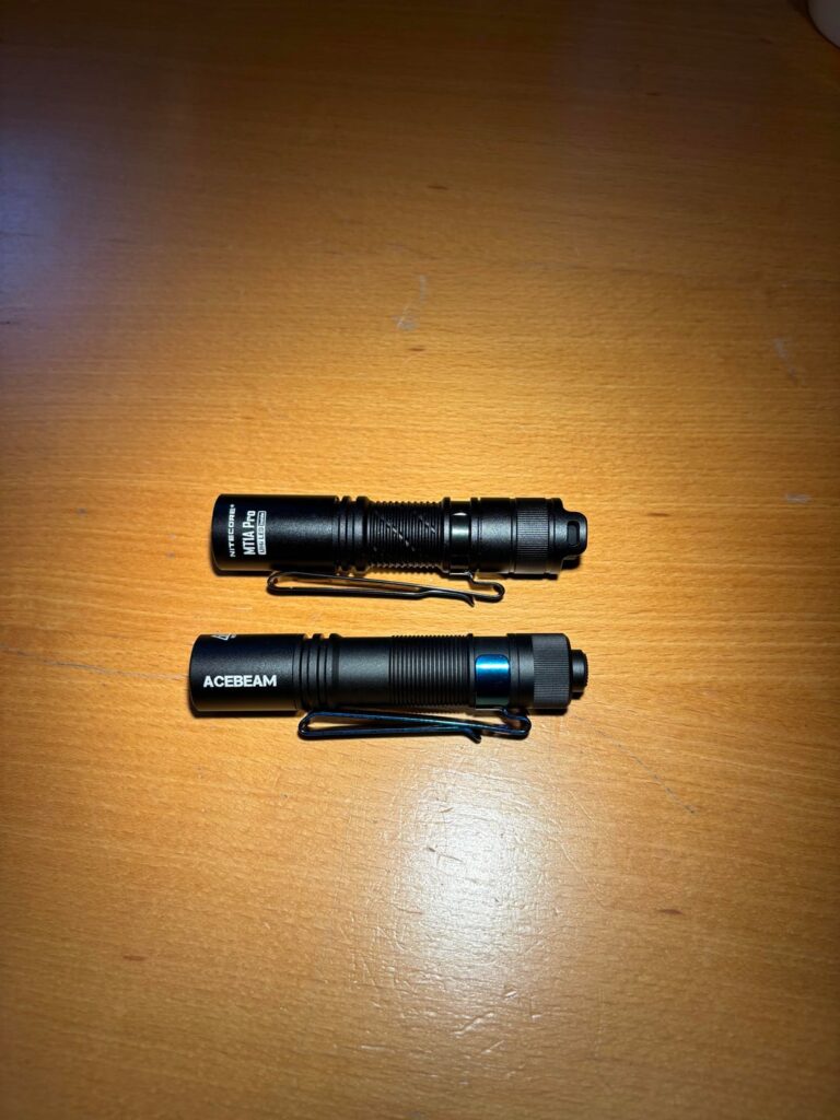Nitecore MT1A vs Pokelit AA (very disappointed in the pokelit)