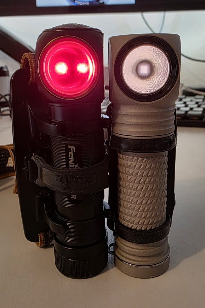 FFL L50 SFT70 3000k MAO vs Fenix HM61R Amber