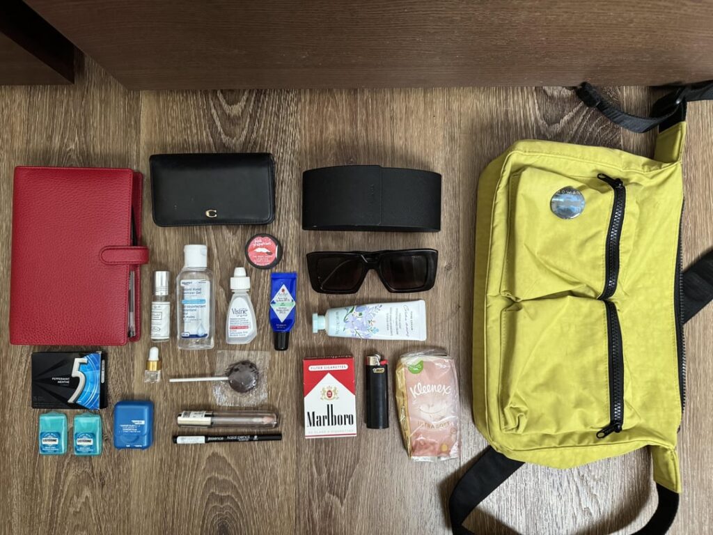 my work/everyday bag. what does it say about me