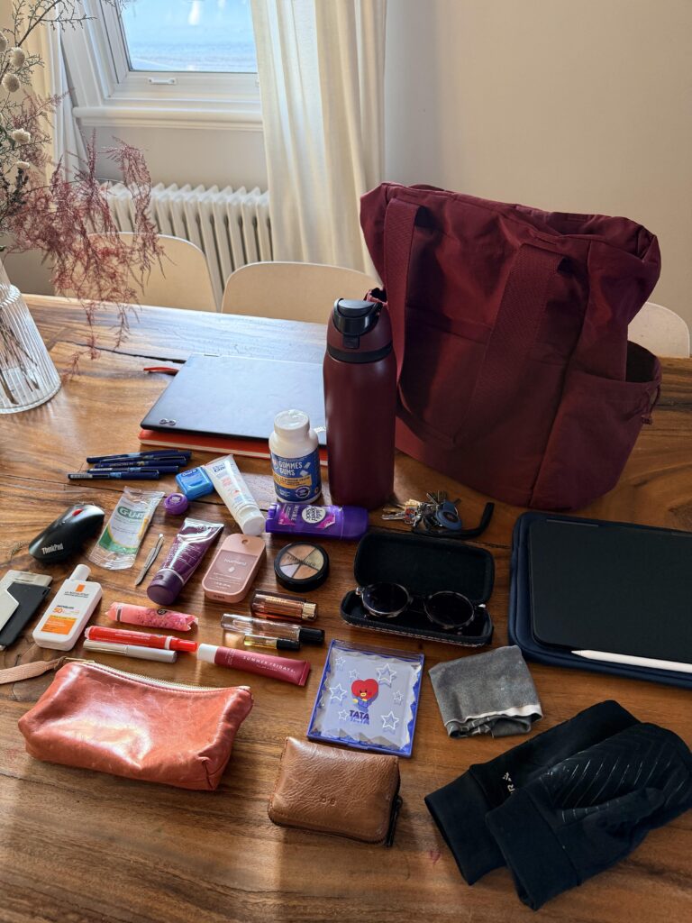 My work bag. Who am I? What do I do?
