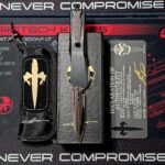 Hot Blued Reptilian Vegas Forge Damascus