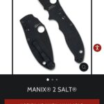 Spyderco Manix 2 Salt (🇺🇸 Price)
