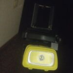 I decided to bolt one of my head lamp flashlights to my make shift monopod