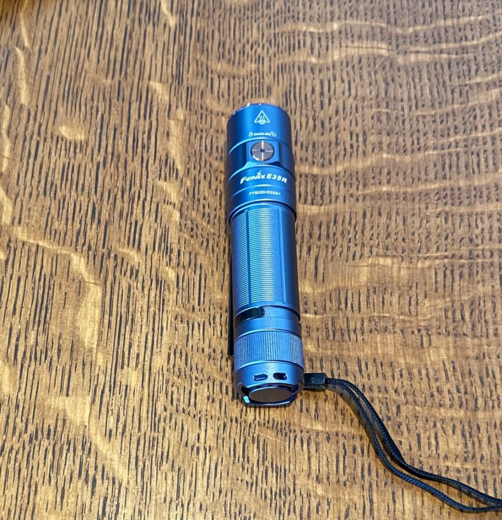New Fenix E35R in Glacier Blue