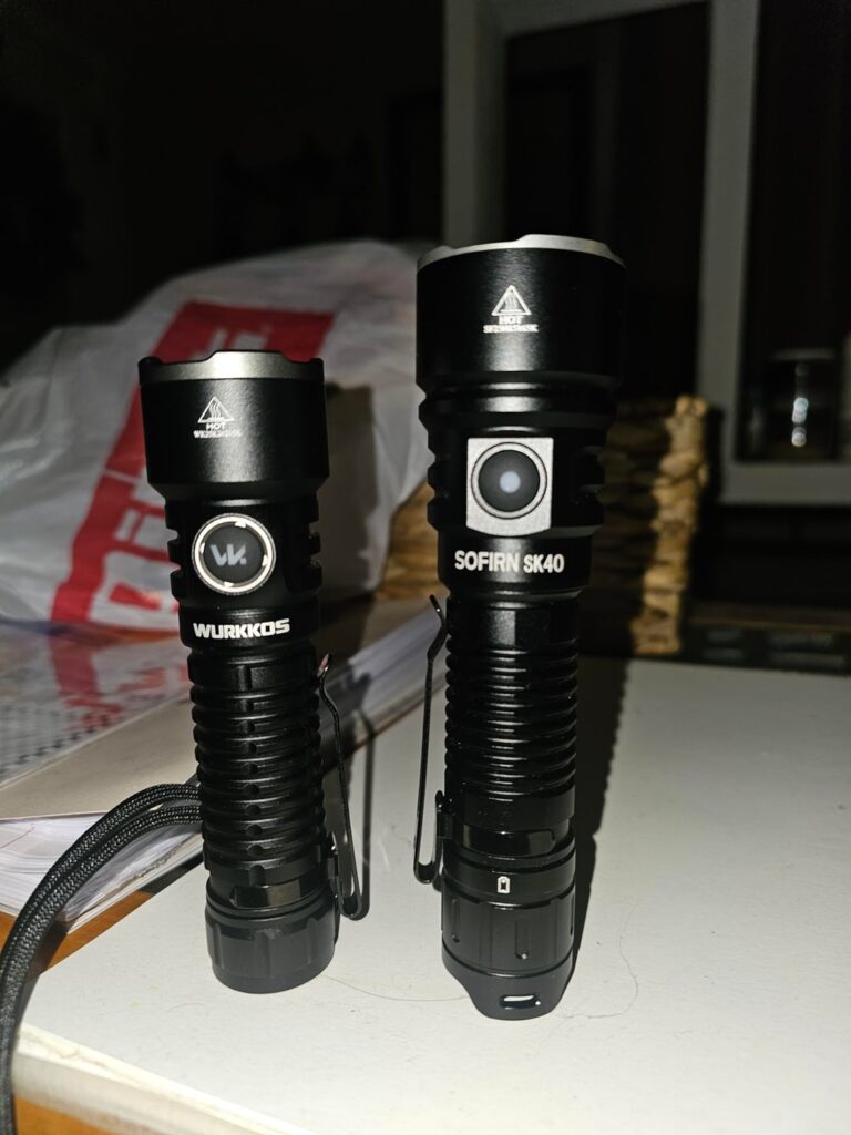 Sofirn SK40 vs Wurkkos TS28