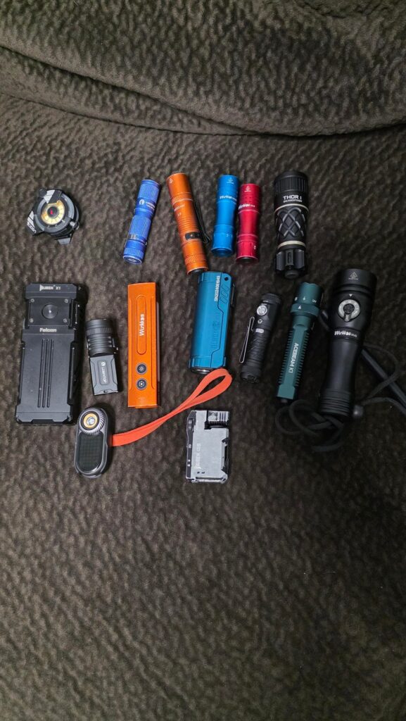 How many lights did you bring on your last trip