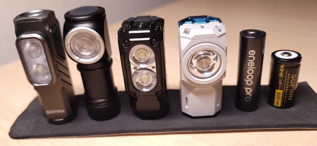 Shortest proper (/w replaceable battery) Right Angle Lights - which ones I am missing?