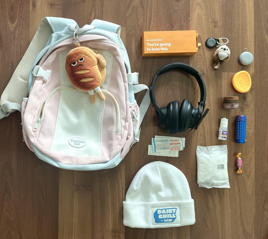 My everyday backpack. What does this say about me!