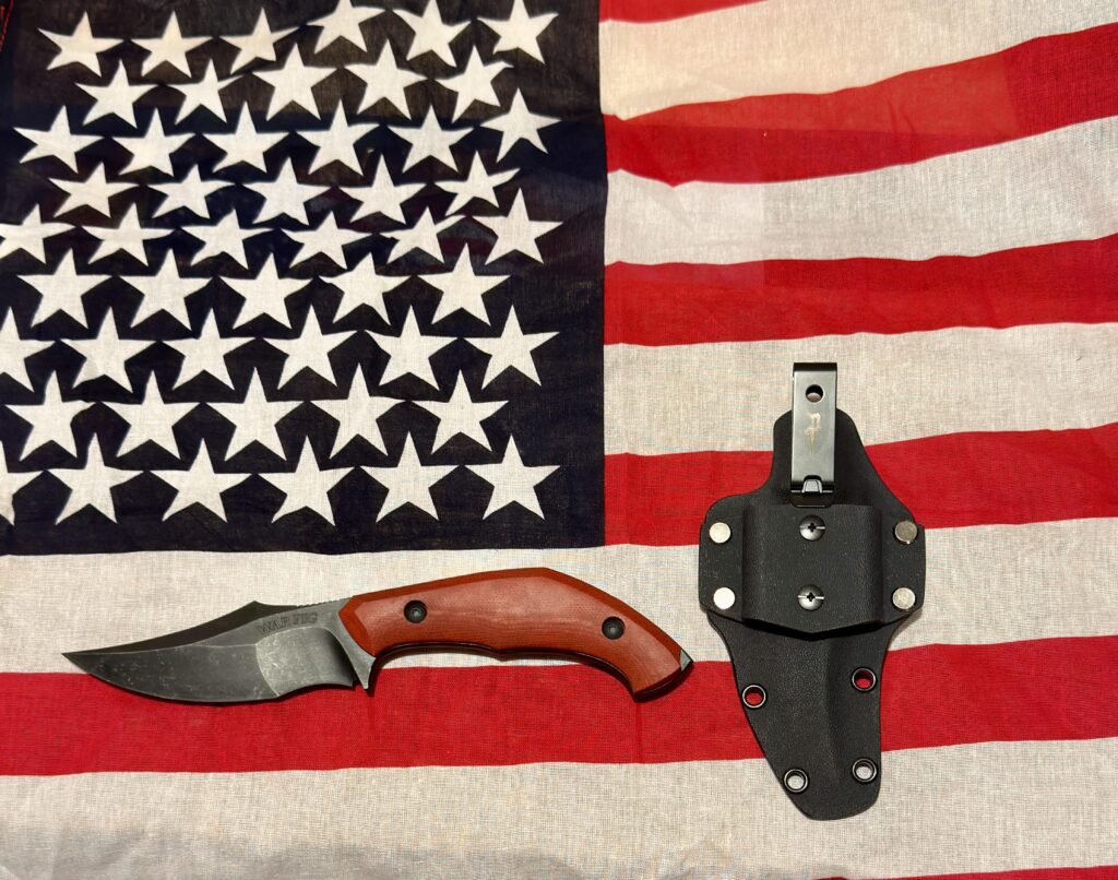 Killer NKD! @direpacific WAR PIG I’m digging the compound grinds @sethlopezbladeworks #direpacificwarpig #sethlopezbladeworkswarpig #newknifeday