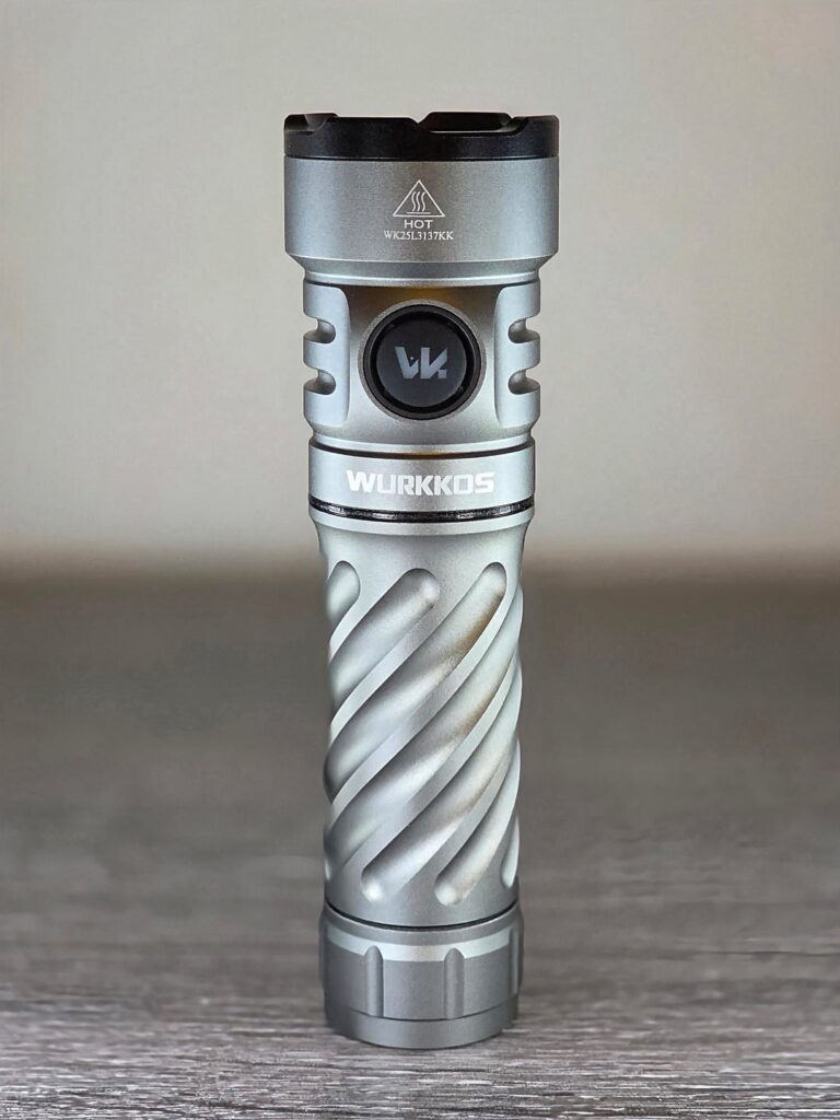 Such a beautiful looking flashlight. Wurrkos TS26 with Anduril 2.0