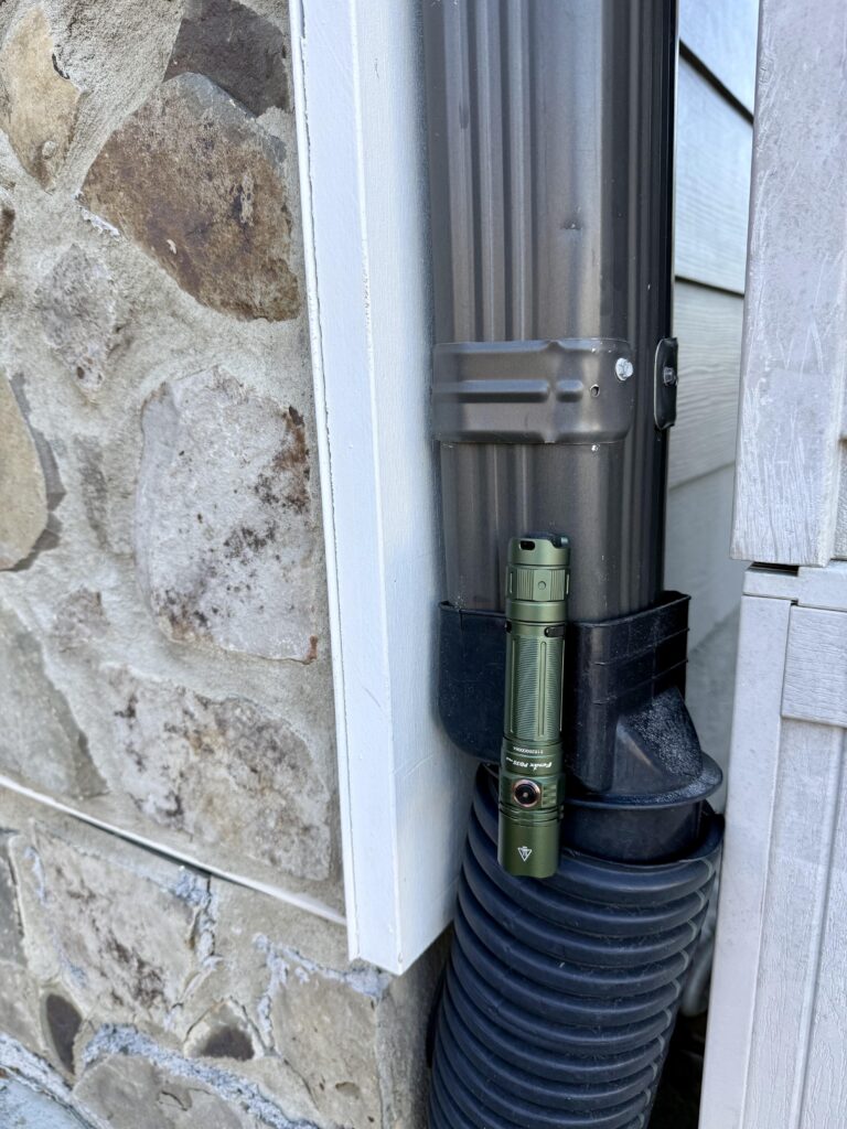 Testing water tightness and outdoor toughness