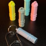 Designed a cool pill container featuring a triple start thread