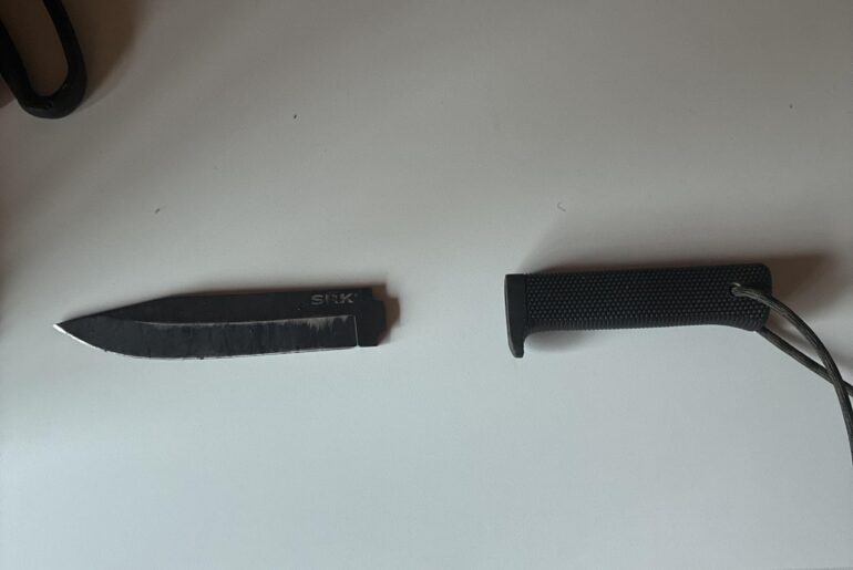 Cold steel SRK in sk5 broke today