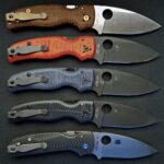Spyderco Shaman collection, all Lynched out.