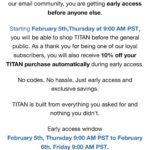 Roxon flex titan release date!