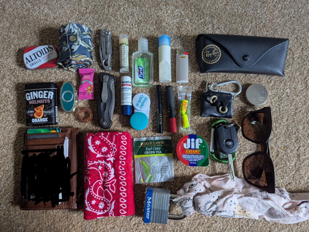 What do the contents of my bag say about me?