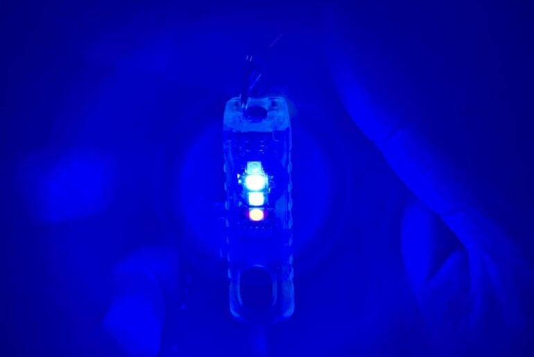 Just some keychain flashlight art