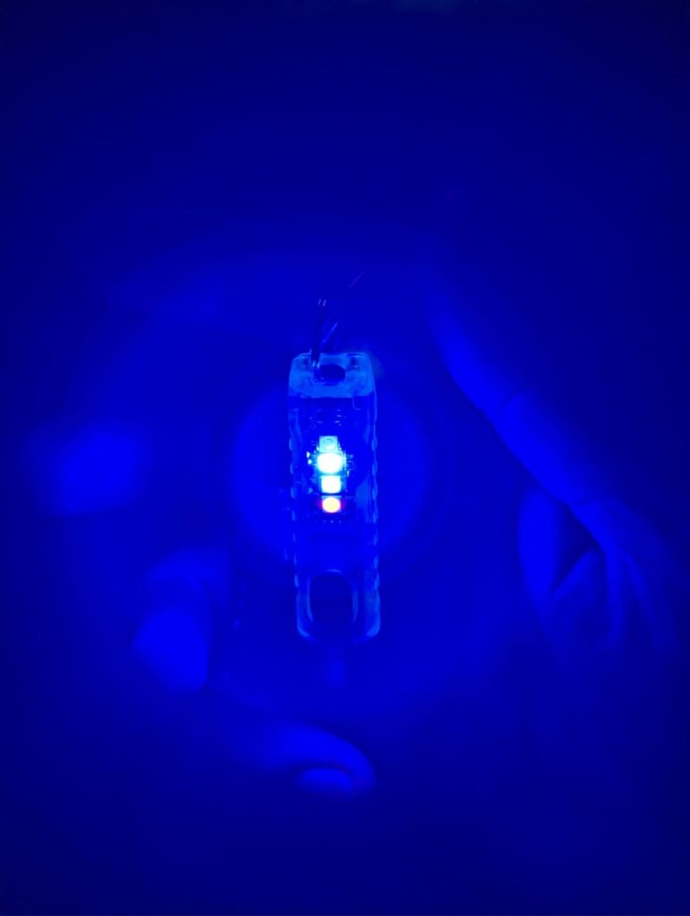Just some keychain flashlight art