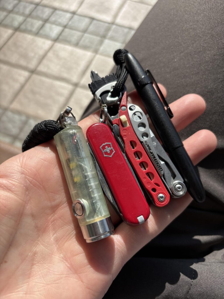 Vacation pocket dump