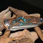 Ahoy matey! Here be a shipwrecked copper Kershaw Natrix XL I finished this morn'