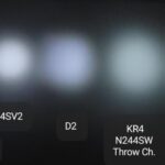 Hanklights throwy optics comparison using Osram W2