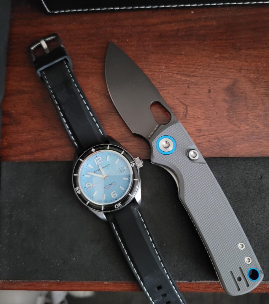 Blue Tuesday with the Vosteed Porcupine and Spinnaker Fleuss