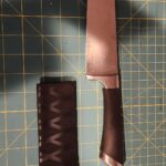 Fixing knife handle