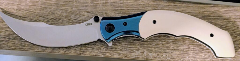 CRKT Ritual Assisted Pocket Knife. Not the best pic but CRKT did not disappoint.