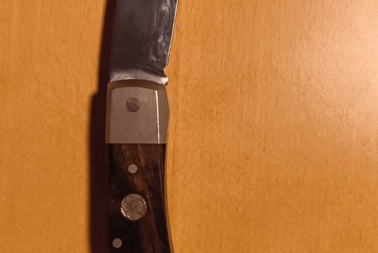 Knife not closing properly