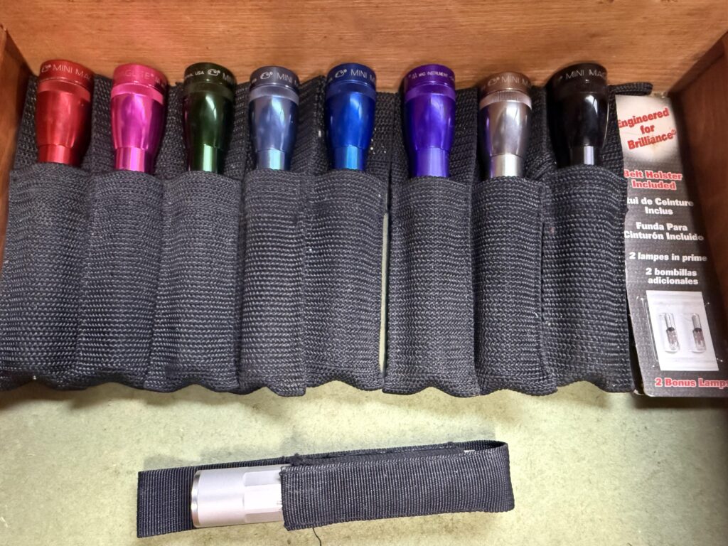 Found my old flashlight collection from when I was a kid