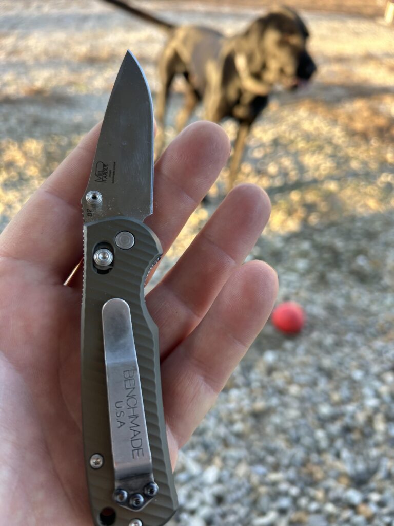 Mini grip with the awt scales