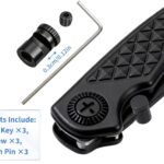 XL (4mm) retrofit thumbstud for knife without stud hole?