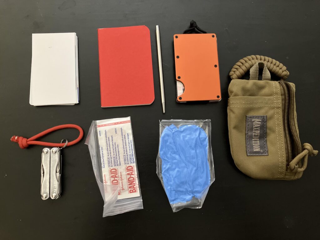 What else should I throw in my wallet/pouch?