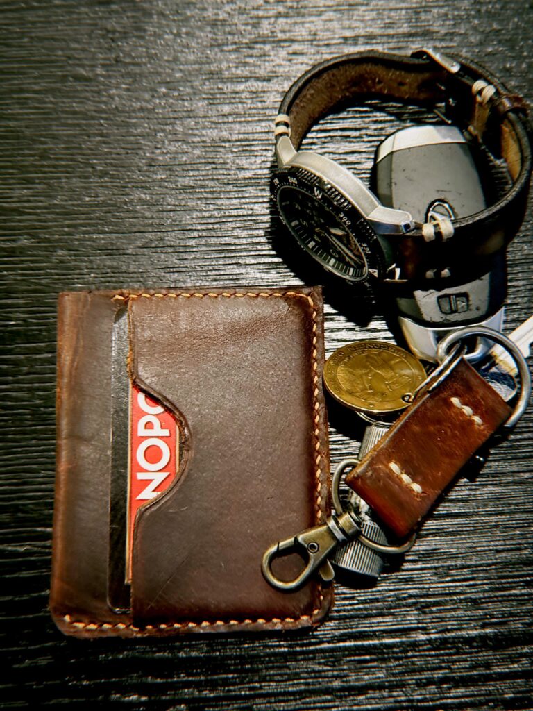 New slim front pocket card holder